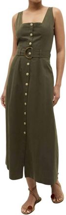 Marie Oliver Whitner Midi Dress In Rosin