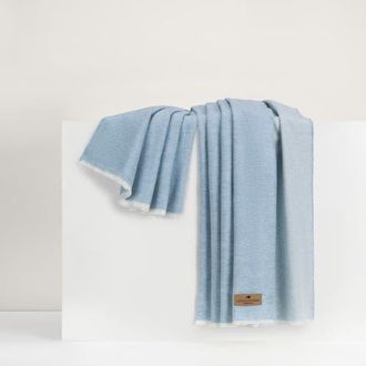 Lands Downunder Aspen Peaks Throw in Hydrangea at Nordstrom