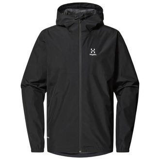 Haglöfs Hajk GTX Jacket Regenjacke für Herren | schwarz