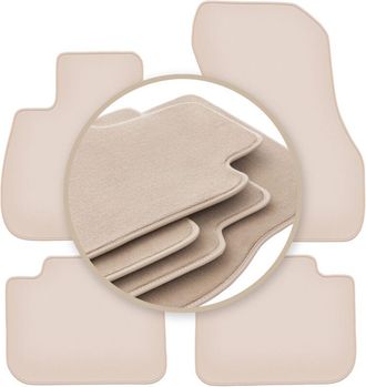 OEM Alfombrillas Beige Premium Para Bmw X1 F48 Suv 2015-2019
