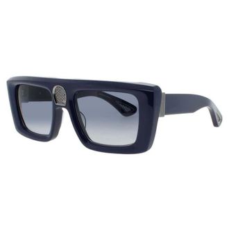 Bugatti Mens Blue Rectangular Sunglasses 02DKBLUE