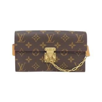 Louis Vuitton Pre-owned S Lock Monogram Heuptasje - Dames - Pre-owned - Bruin - Maat: ONE Size