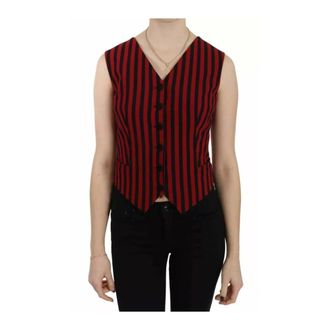 Dolce & Gabbana Dames, Jassen, Veelkleurig, Maat: XS Zijde