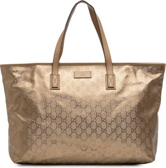 Gucci Tweed handschoenen Large Gg Imprime Tote