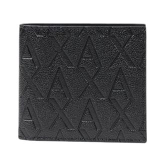A|X Armani Exchange Embossed Logo Wallet