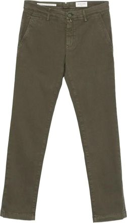 Jacob Cohen Pantaloni con tasche a filetto - Verde