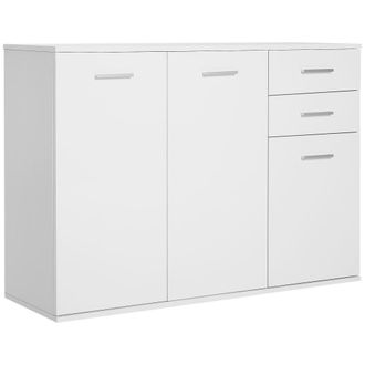 HOMCOM Armario 106x35x76cm blanco