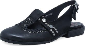A.S.98 Zepplin Slingback Flat in Black at Nordstrom, Size 9.5-10Us