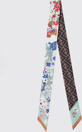 Fendi Bandeau in seta stampato Fendi