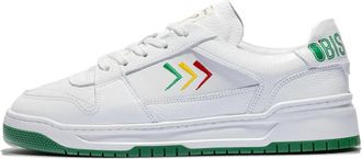 Leandro Lopes Sneakers Tony in pelle - Bianco