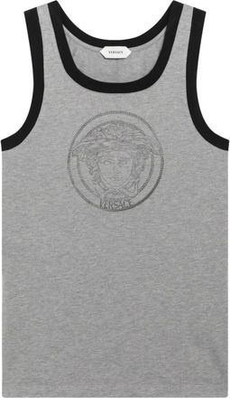 Versace Mujer, Camisetas, Gris, Talla: S