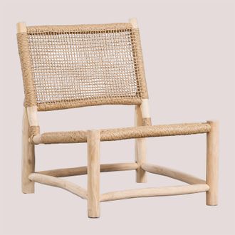 Sklum Sklum - Sill&oacute;n De Jard&iacute;n En Madera De Teca Bientina