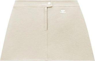 Courr&egrave;ges Donna, Gonne, Grigio, S, new