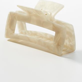 Simons Geo flecked oversized clip