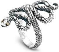 Samuel B. Snake Ring in Silver at Nordstrom Rack, Size 10