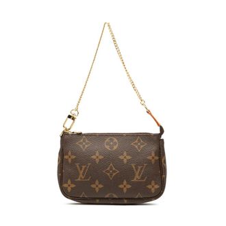 Louis Vuitton Pre-owned Handbags, female, Brown, Size: ONE SIZE Pre-owned Chain Shoulder Bag