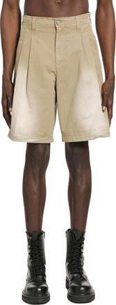 ERL Unisex Pleated Chino Shorts