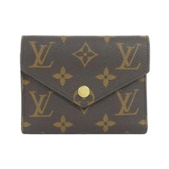Louis Vuitton Pre-owned Wallets, female, Brown, Size: ONE SIZE Pre-owned Portefeuille Victorine Monogram Wallet