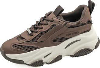 Steve Madden Possession-E Sneaker - Dames - Sneakers - Bruin - 38 EU - Su&egrave;de - Schoenen