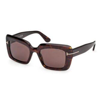 Tom Ford Sunglasses, unisex, Brown, Size: 52 MM Leila-02 Sunglasses