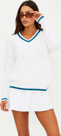Beach Riot Montana Relaxed Sweater In Birdie Blue