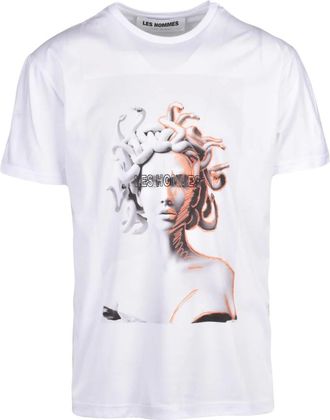 Les Hommes T-Shirt - - Tops - Uomo - Bianco - M