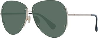 Max Mara Silver Metal Womens Sunglasses