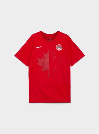 Twik Womens Canada Soccer Core red T-shirt