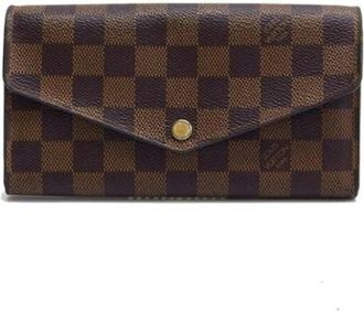 Louis Vuitton Pre-owned Canvas wallets - Dames - Vintage Accessoires - Bruin - ONE Size - Vintage