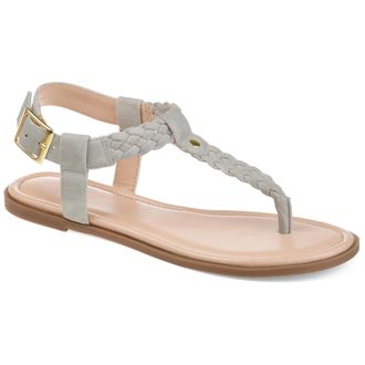 Journee Collection Women & apos;s Genevive Flat Sandals