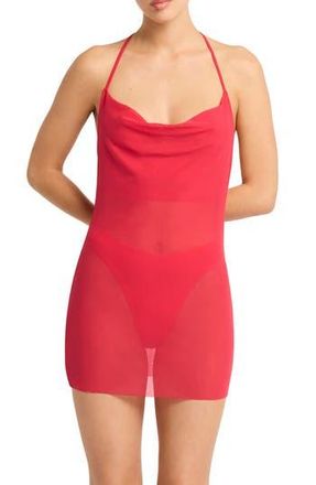 Bond-Eye Naomi Cover-Up Minidress in Cherry Mesh at Nordstrom Rack, Size X-Small/small