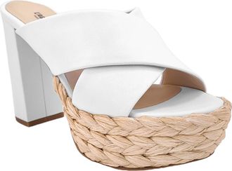 L'agence Lucca Sandal in White at Nordstrom Rack, Size 10