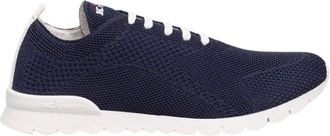 Kiton Sneakers Fit in maglia - - Shoes - Uomo - Blu - 43 1/2 EU