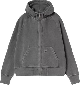 Carhartt Work in Progress Hoodies & sweatvesten, Heren, Grijs, S, Katoen, Torion Zip-Through Hoodie
