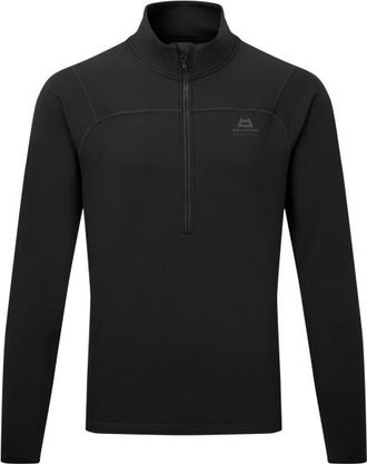 Mountain Equipment Jorasses Lite Zip-T Fleecepullover f&uuml;r Herren | schwarz