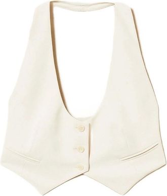 Twinset Mujer, Chaquetas, Blanco, Talla: S