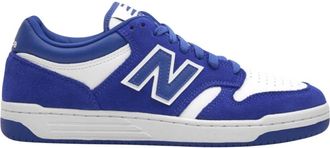 New Balance Leren Veterschoenen met Su&egrave;de Inzetstukken - Heren - Sneakers - Veelkleurig - 43 EU - Su&egrave;de - Schoenen