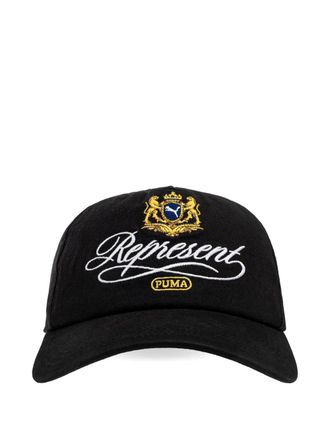 Puma x Represent baseball cap - unisex - Cotton - One Size - Black