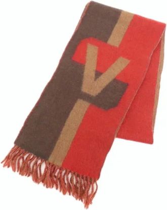 Louis Vuitton Pre-owned Scarves, female, Multicolor, Size: ONE SIZE Pre-owned Cashmere scarves