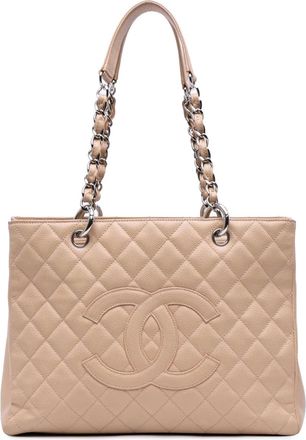 Chanel Borsa tote Grand in pelle Caviar 2009-2010 - Marrone