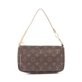 Louis Vuitton Pre-owned Pochette Accessoires Monogram Borsa Clutch - - Pre-owned - Donna - Marrone - ONE SIZE