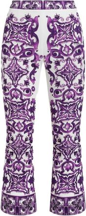 Dolce & Gabbana Donna, Pantaloni, Viola, L, new