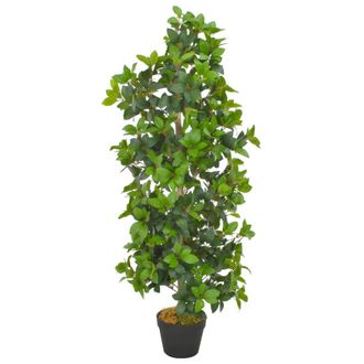 vidaXL Vidaxl - Planta Artificial &Aacute;rbol De Laurel Con Macetero 120 Cm Verde