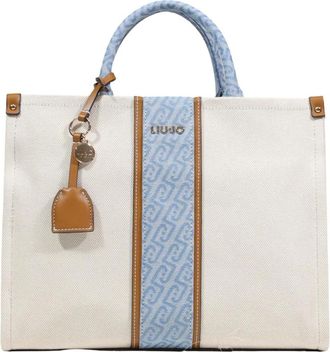 Liu Jo Tote Bags, female, Blue, Size: ONE SIZE M Tote