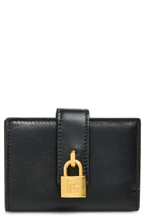 Balmain Pulse Coin Purse in 0Pa Black at Nordstrom