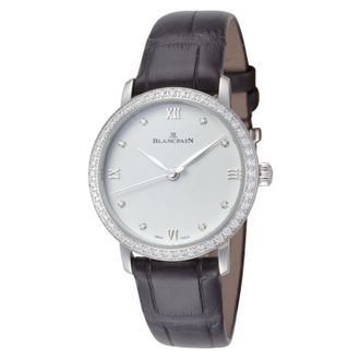 Blancpain Womens Villeret Ultraplate 29mm Automatic Watch 6104-4628-55A