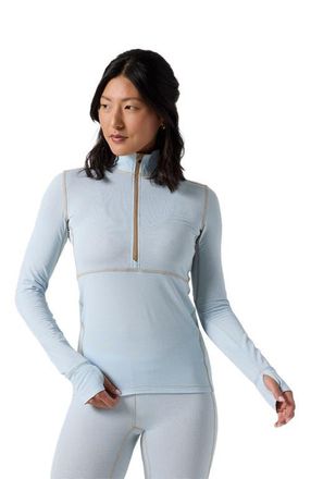 Backcountry Pines Micrrid Ultra-Lt Baselayer 1/4-Zip Top - Womens in Skyride at Nordstrom, Size X-Small