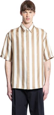 Fendi Pequin Silk Shirt