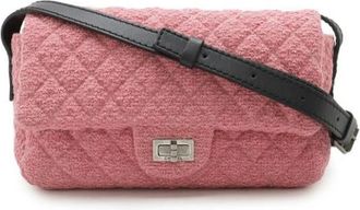 Chanel Pre-owned Cross Body Bags, female, Pink, Size: ONE SIZE Pre-owned Fabric chanel-bags