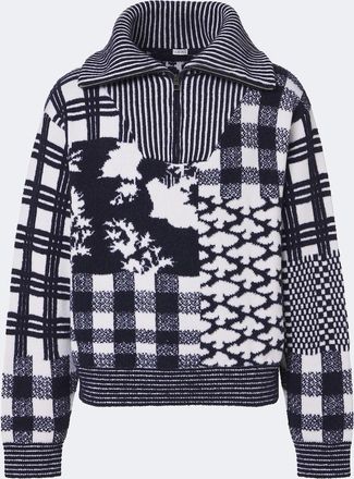 Loewe x Cosima von Bonin - Pullover in misto lana jacquard
